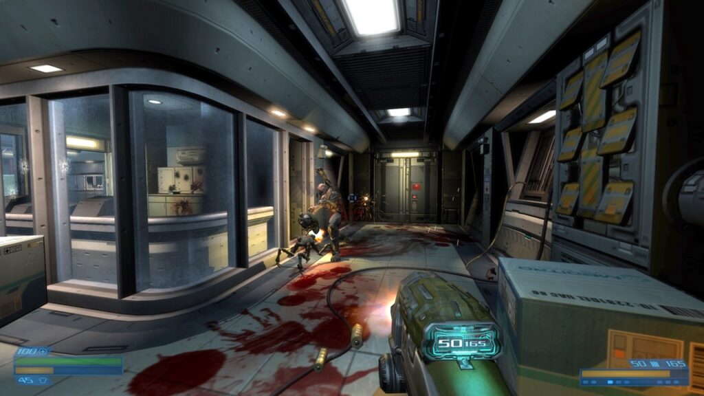 doom 3 sentry bot